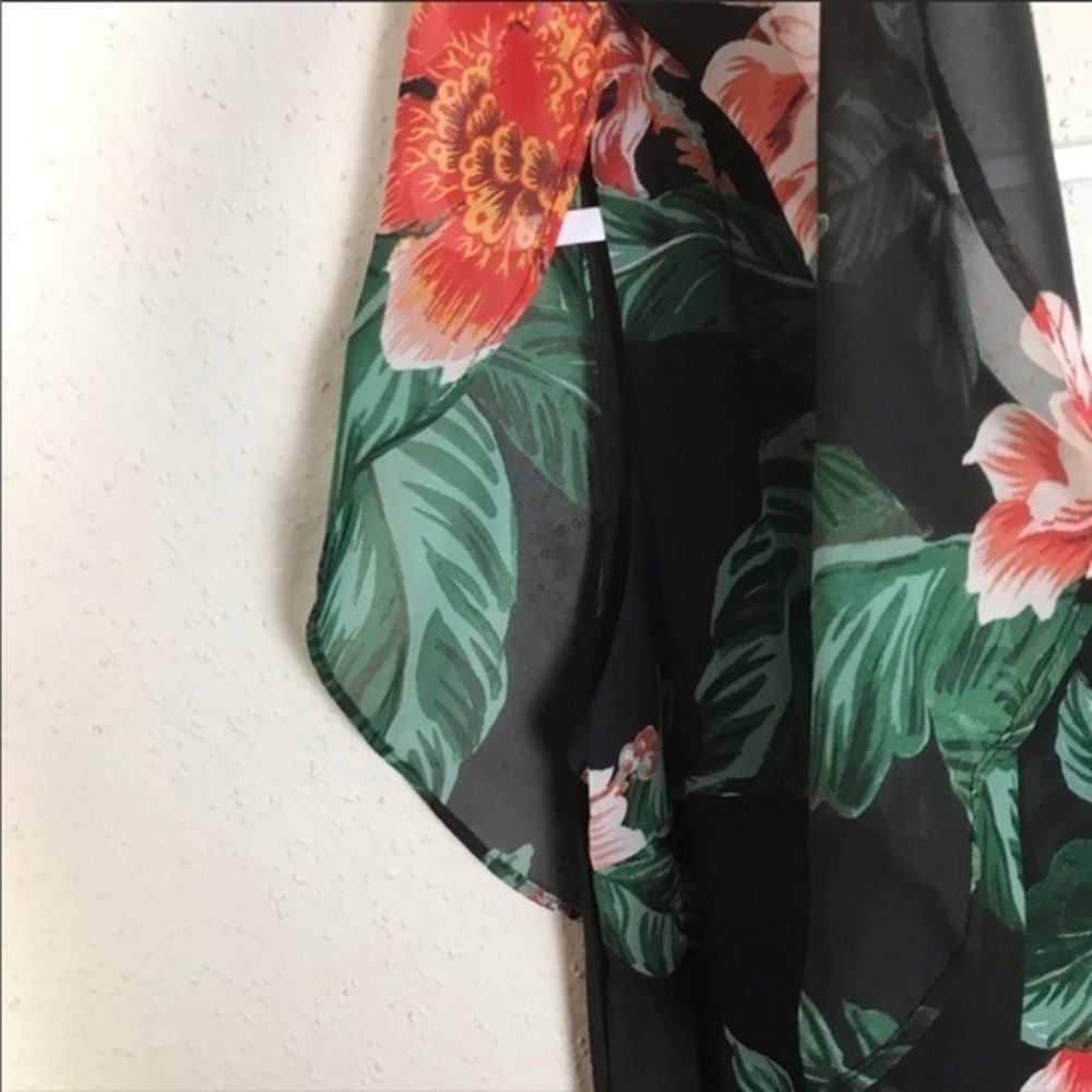 Roz & Ali asymmetrical Floral one shoulder dress 6 - Picture 3 of 8